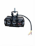 Luz LED triple lente 12V-84V para ebike con soporte de manillar