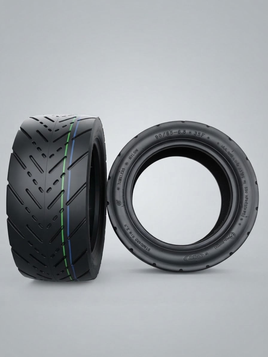 Llanta CST tubeless autorreparable 90/65-6.5 35F para bicicleta eléctrica